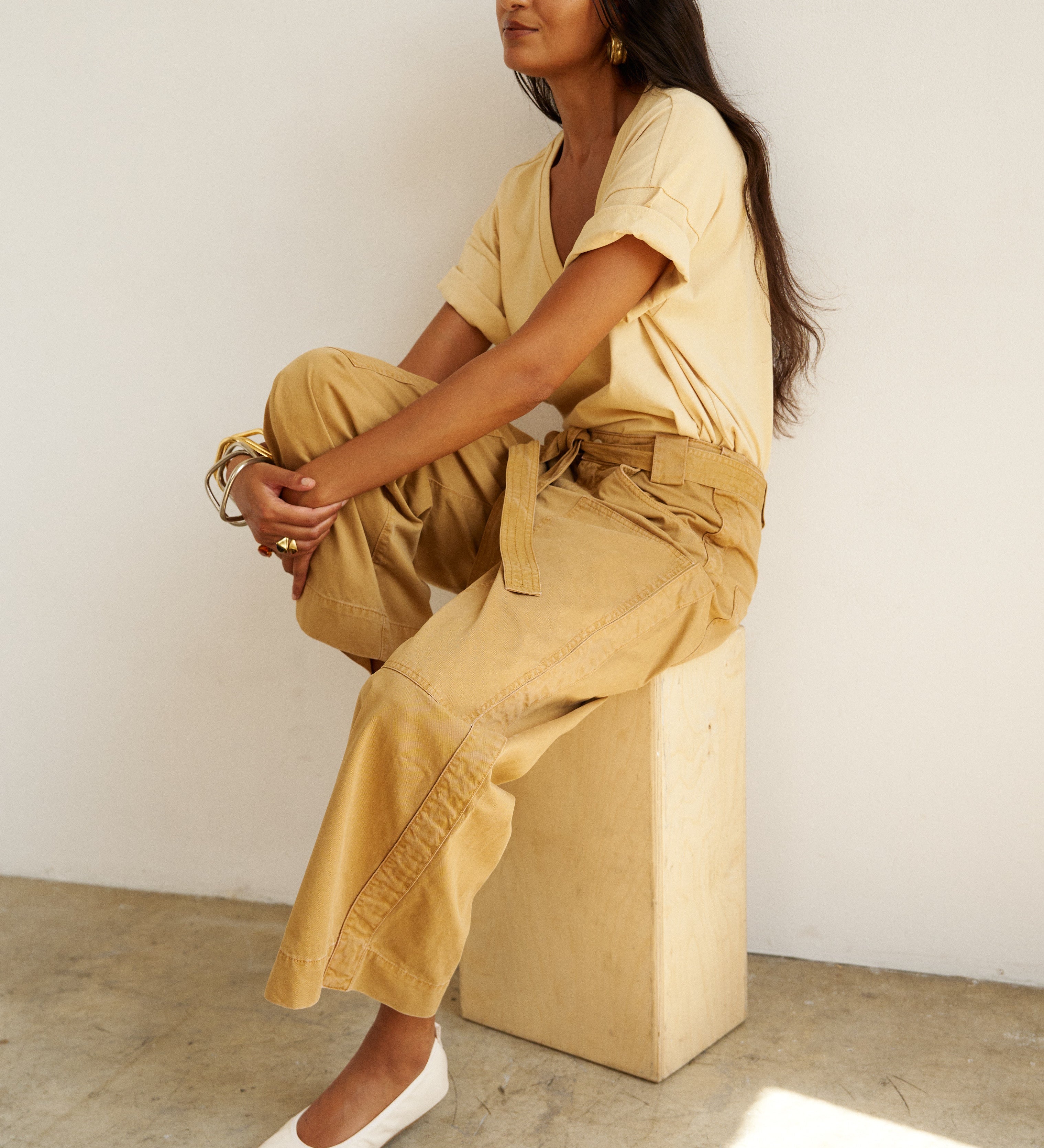 Jamie Haller - The Karate Pant in Tan
