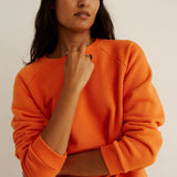 Jamie Haller - The Daily Sweatshirt in Orange