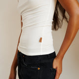 Jamie Haller - The Undershirt Rib Tank in White