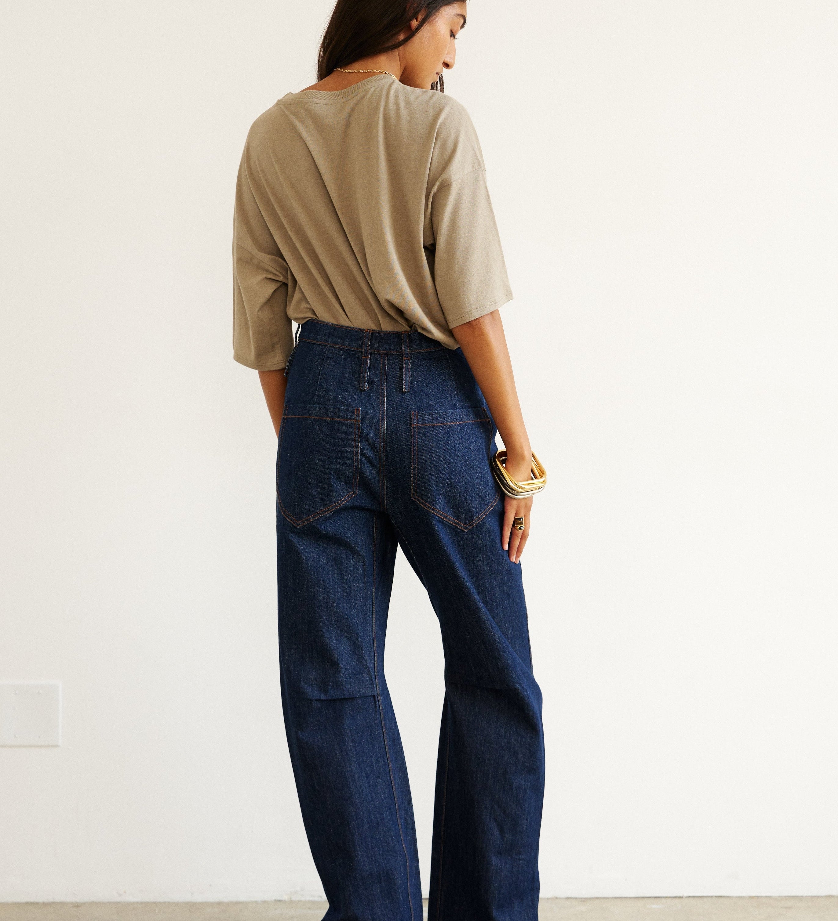 Jamie Haller - The Draped Tee in French Grey