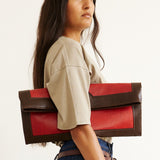 Jamie Haller - The Document Clutch in Snake Mix