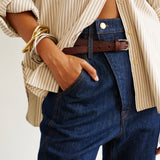 Jamie Haller - The Weekend Shirt in Chianti Stripe