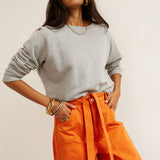Jamie Haller - The Daily Sweatshirt in Heather Grey