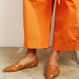 Jamie Haller - The Weave Slip On in Cognac