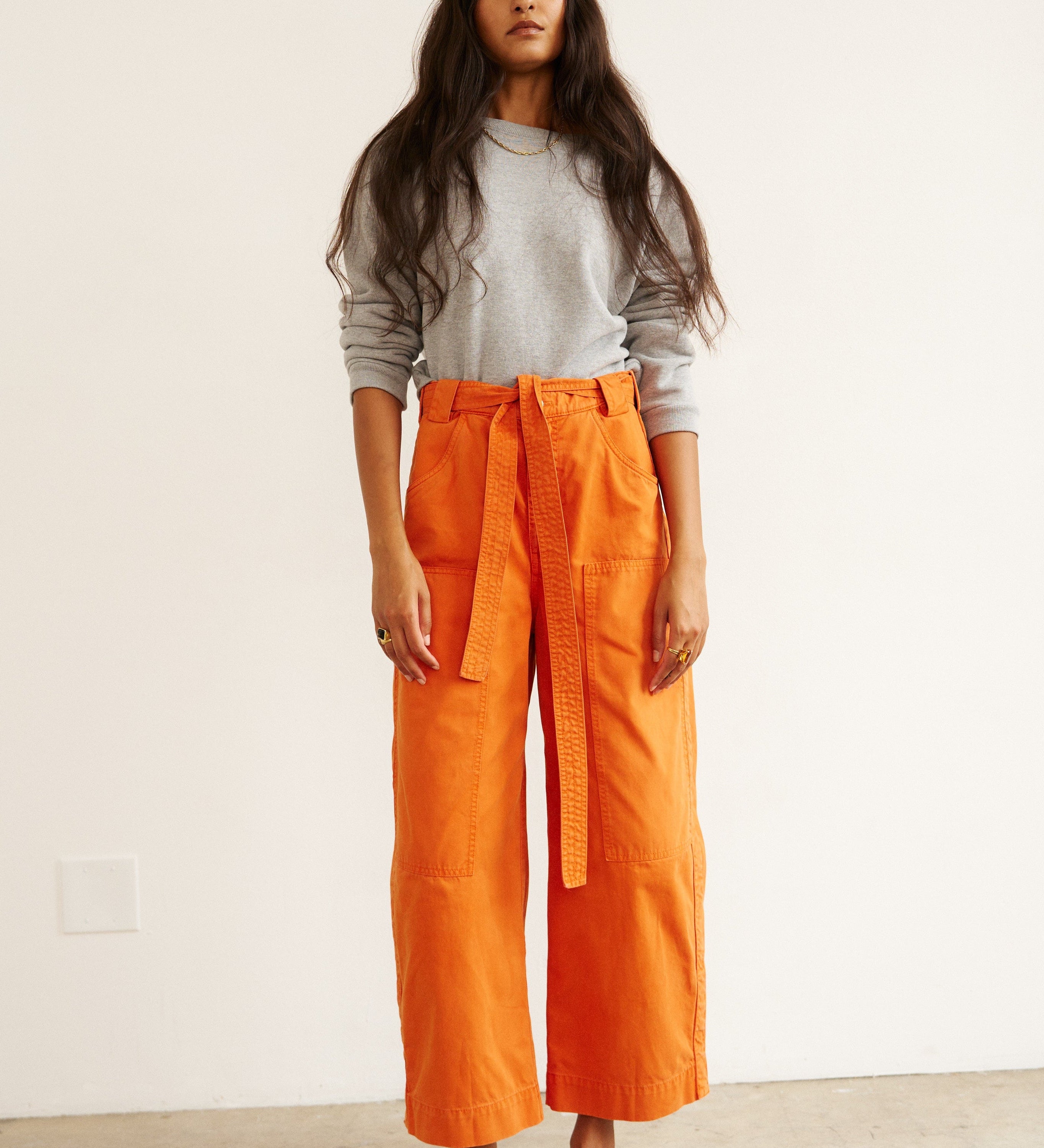 Jamie Haller - The Karate Pant in Orange