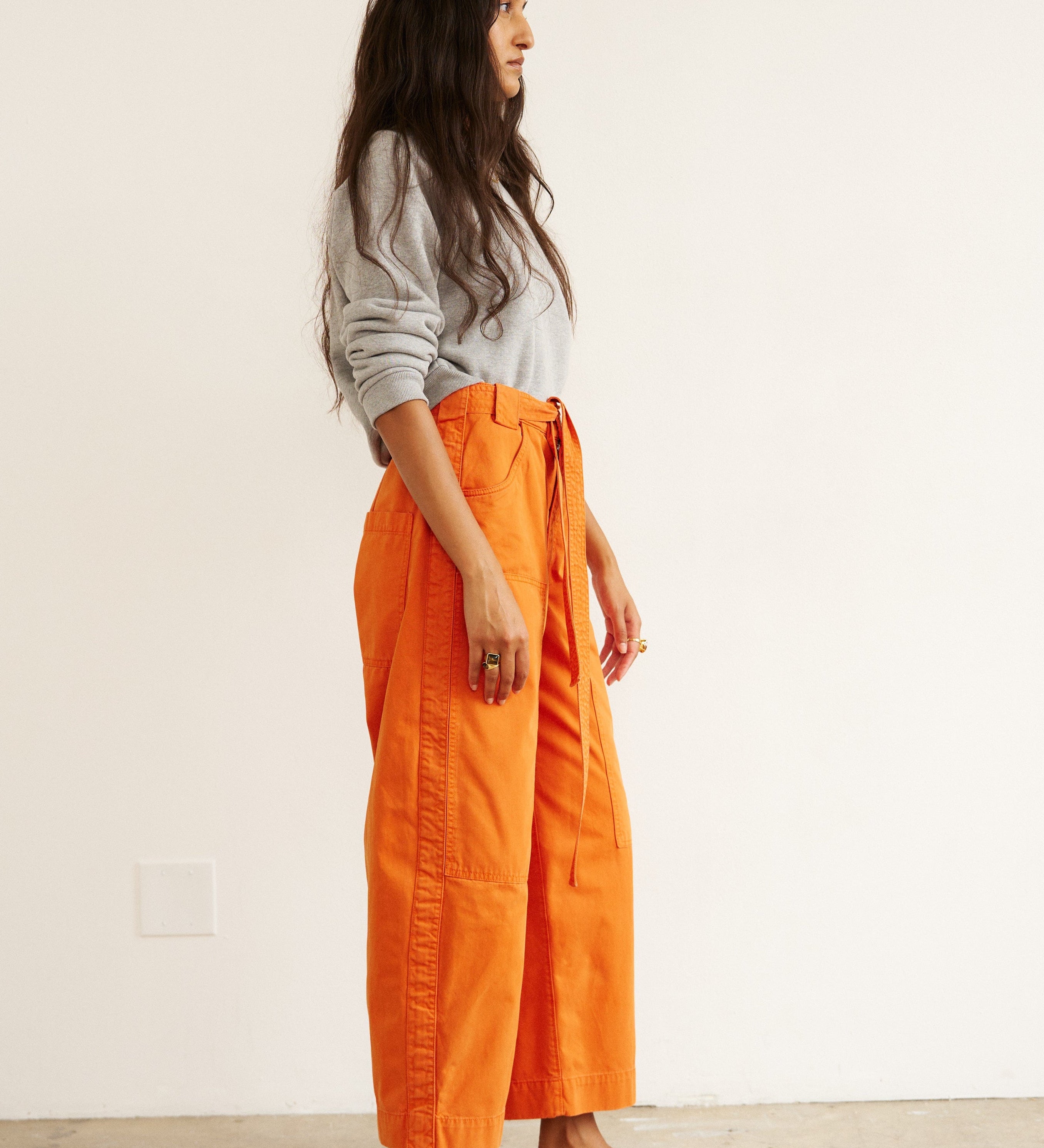 Jamie Haller - The Karate Pant in Orange