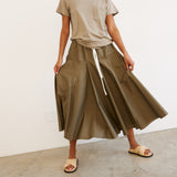 Jamie Haller - The Italian Summer Skirt in Taupe