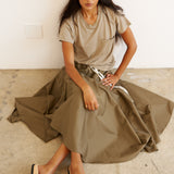 Jamie Haller - The Italian Summer Skirt in Taupe