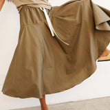 Jamie Haller - The Italian Summer Skirt in Taupe