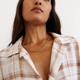 Jamie Haller - The Fields Shirt in Natural Plaid