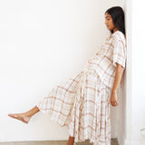 Jamie Haller - The Italian Summer Skirt in Natural Plaid
