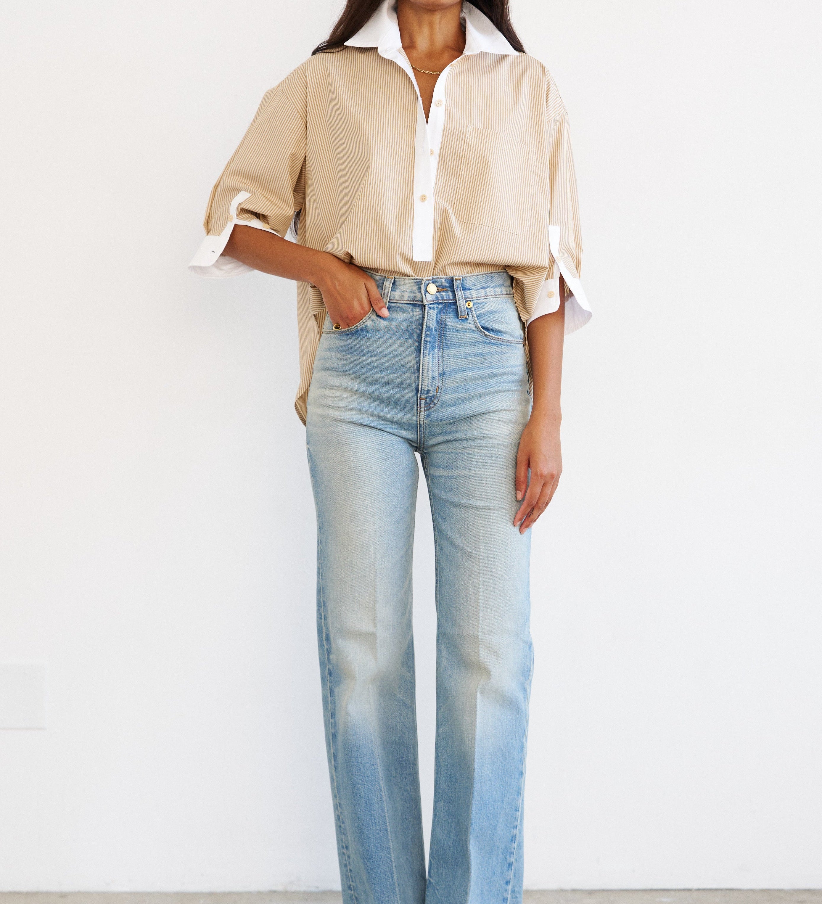 Jamie Haller - The Crease Jean in Beach Indigo