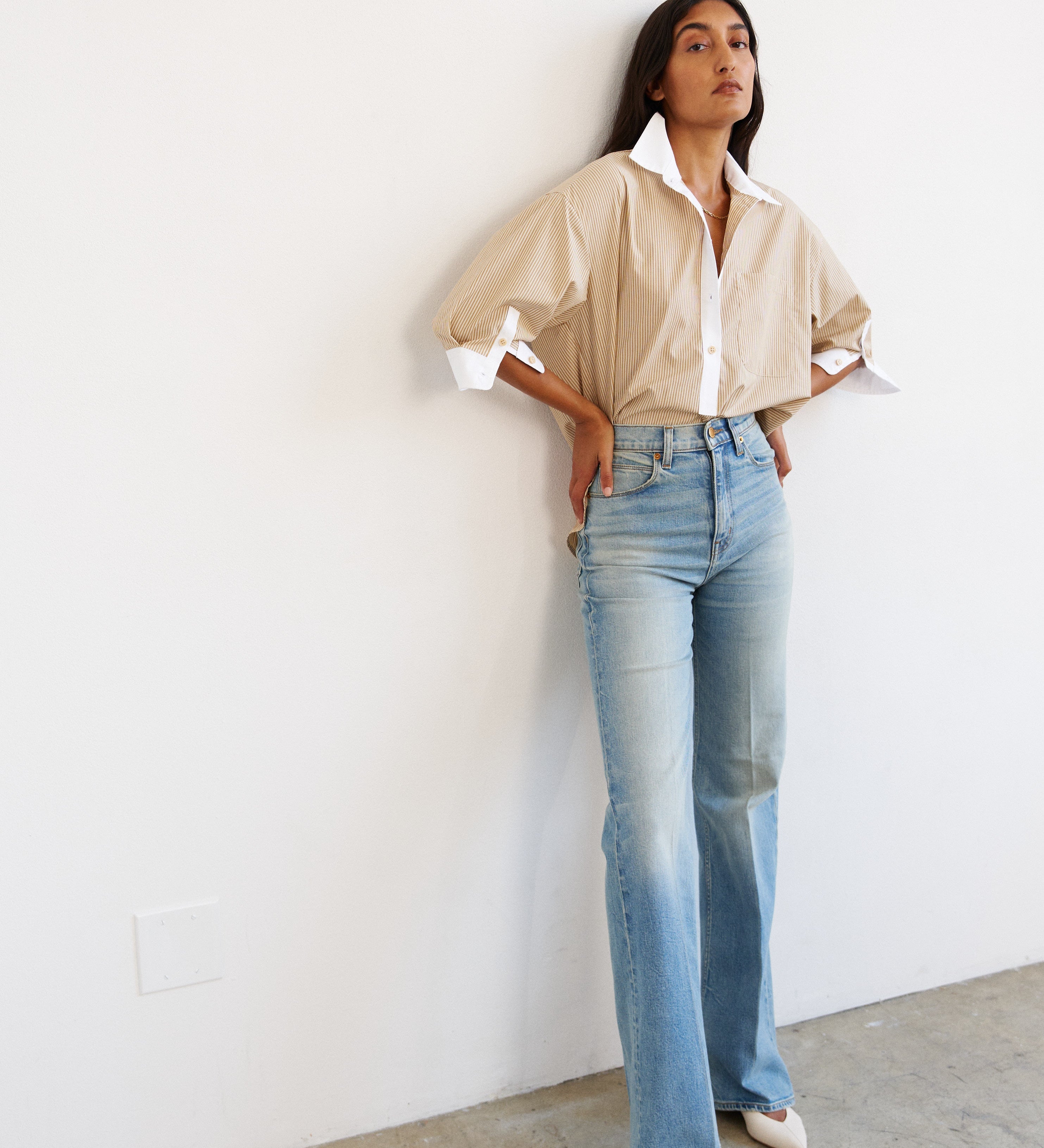 Jamie Haller - The Crease Jean in Beach Indigo