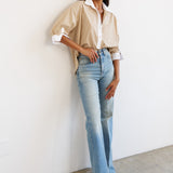 Jamie Haller - The Popover in Honey Stripe