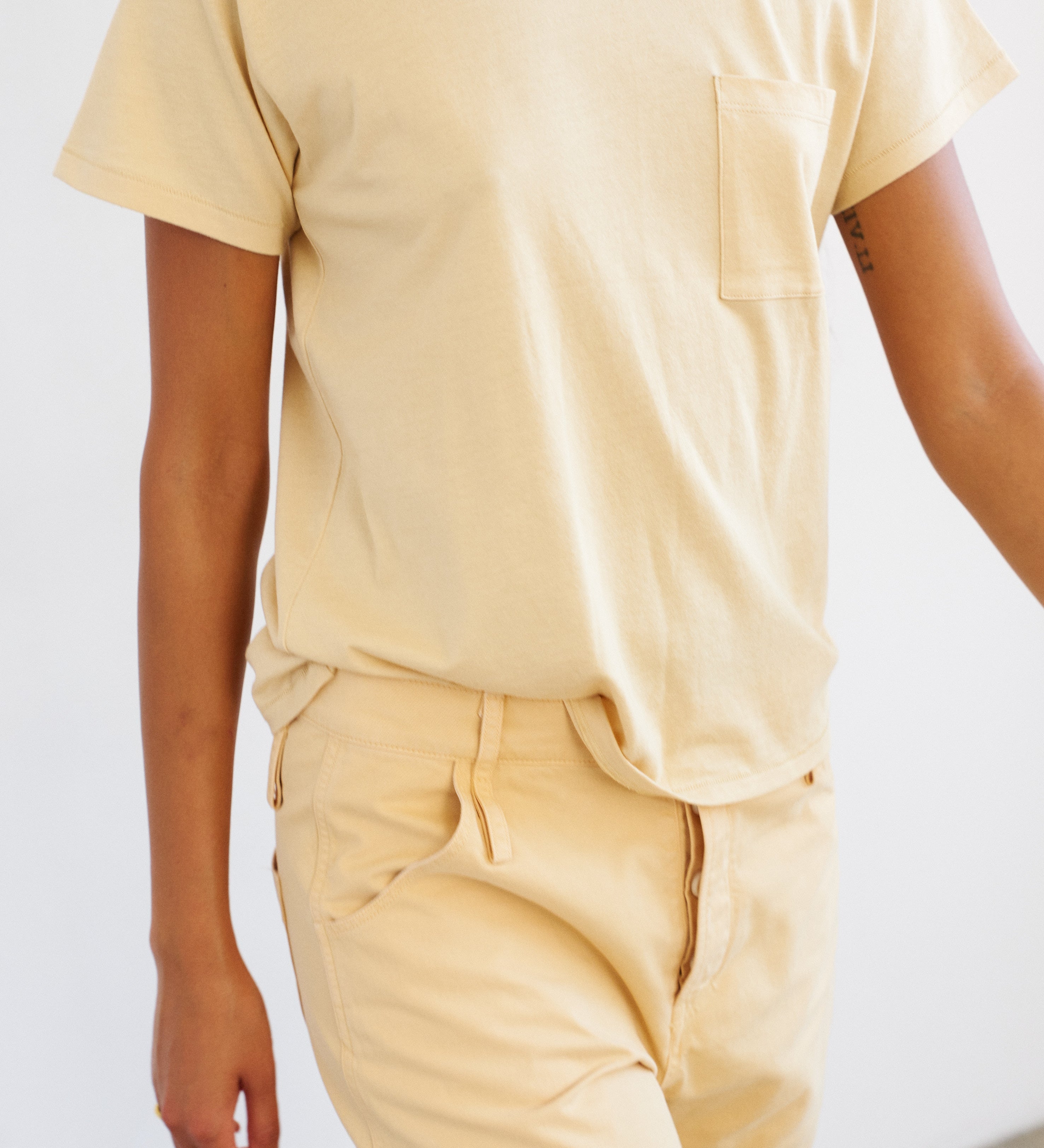 Jamie Haller - The Pocket Tee in Butter