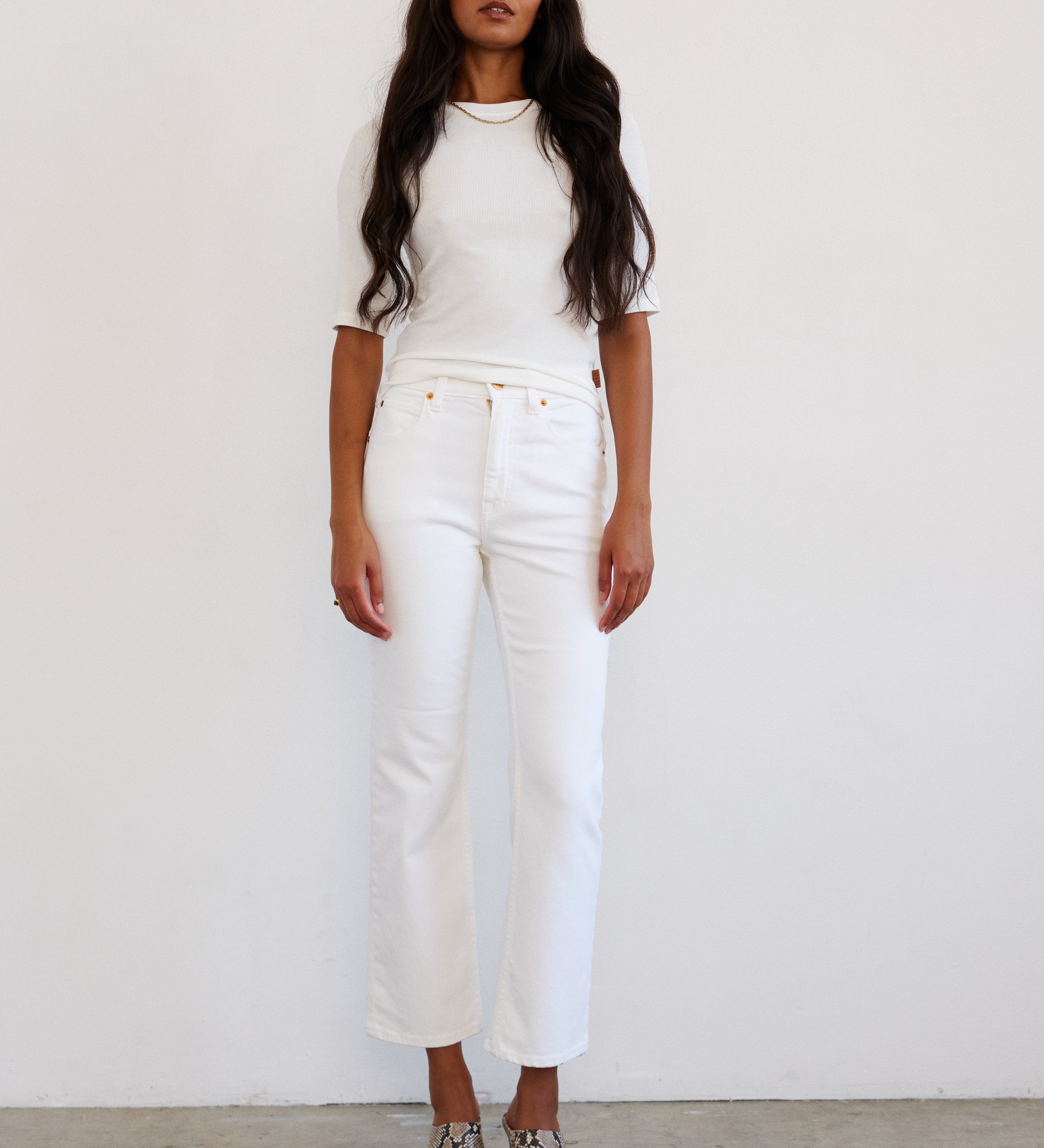 Jamie Haller - The Rib Elbow Crew in White