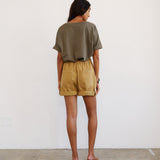 Jamie Haller - The V Tee in Olive