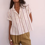 Jamie Haller - The Pleat Short in Tan