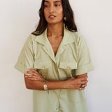Jamie Haller - The Safari Shirt in Pistachio
