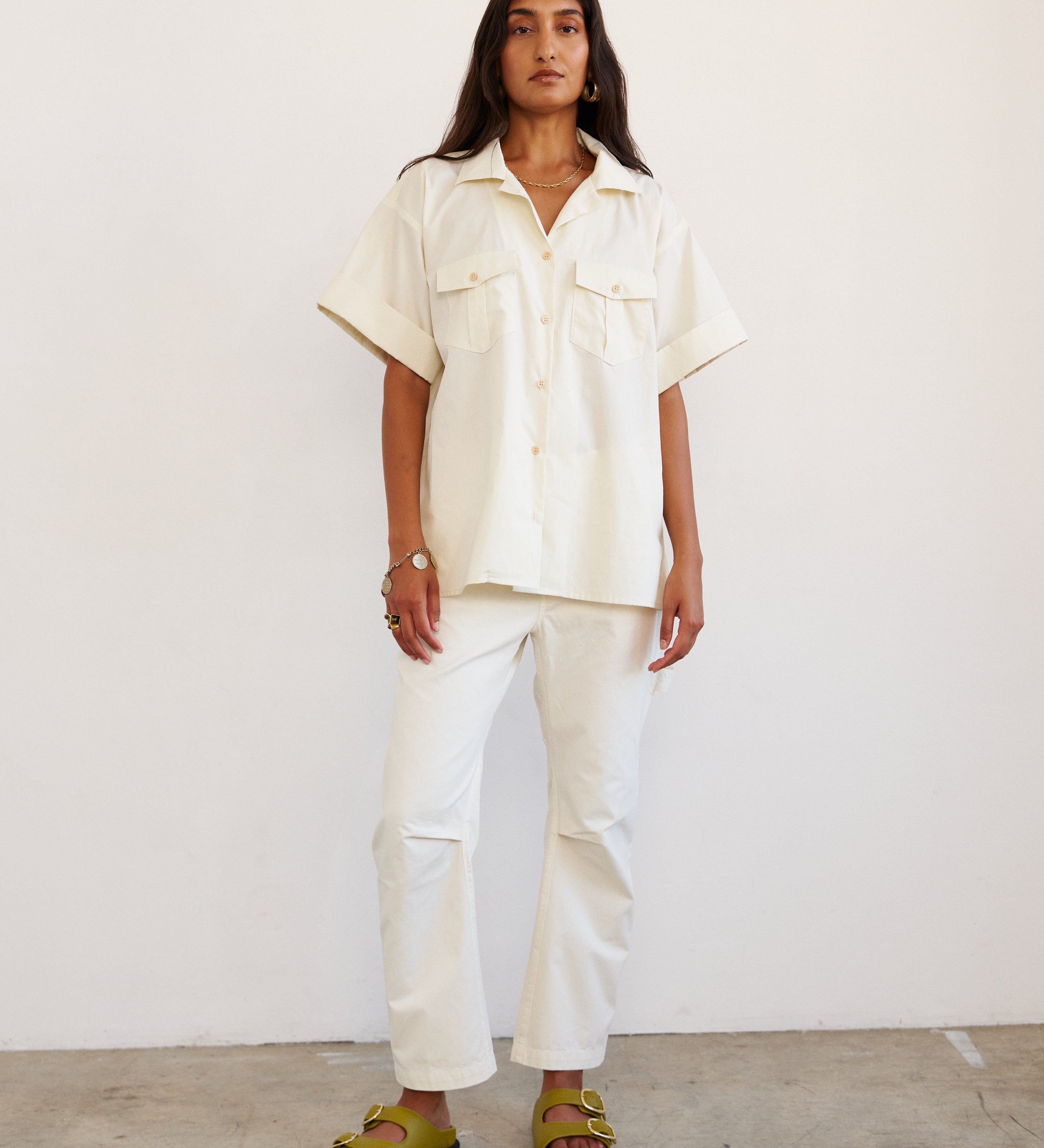 Jamie Haller - The Safari Shirt in Ecru
