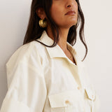 Jamie Haller - The Safari Shirt in Ecru