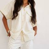 Jamie Haller - The Safari Shirt in Ecru