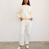 Jamie Haller - The Daily Sweatshirt in Ecru