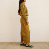 Jamie Haller - The Baggy Painter Crop in Avo