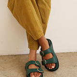 Jamie Haller - The Bumper Slide in Teal