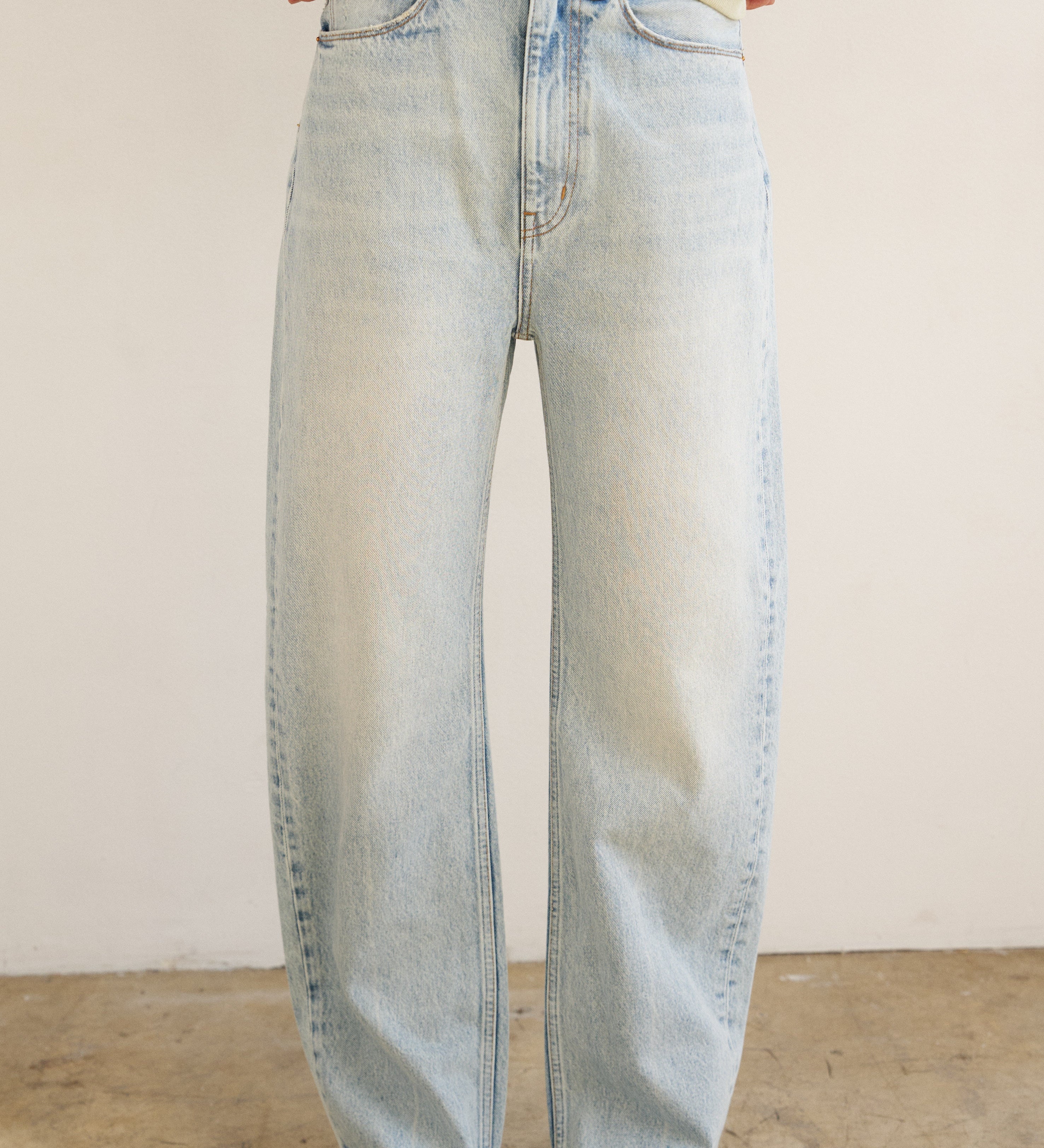 Jamie Haller - The Fan Jean in Light Stone