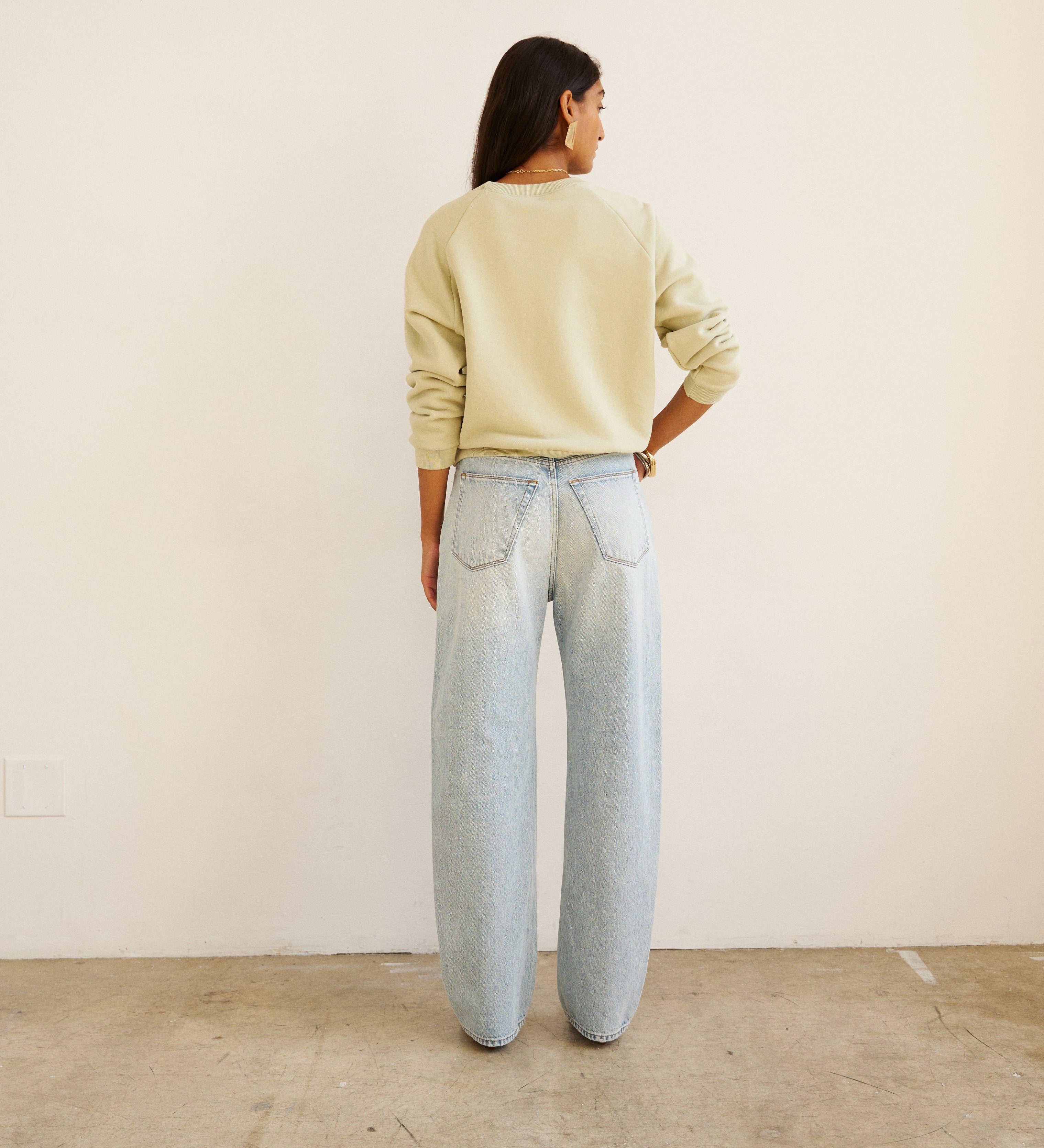 Jamie Haller - The Fan Jean in Light Stone