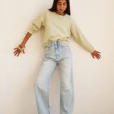 Jamie Haller - The Fan Jean in Light Stone