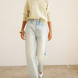 Jamie Haller - The Fan Jean in Light Stone