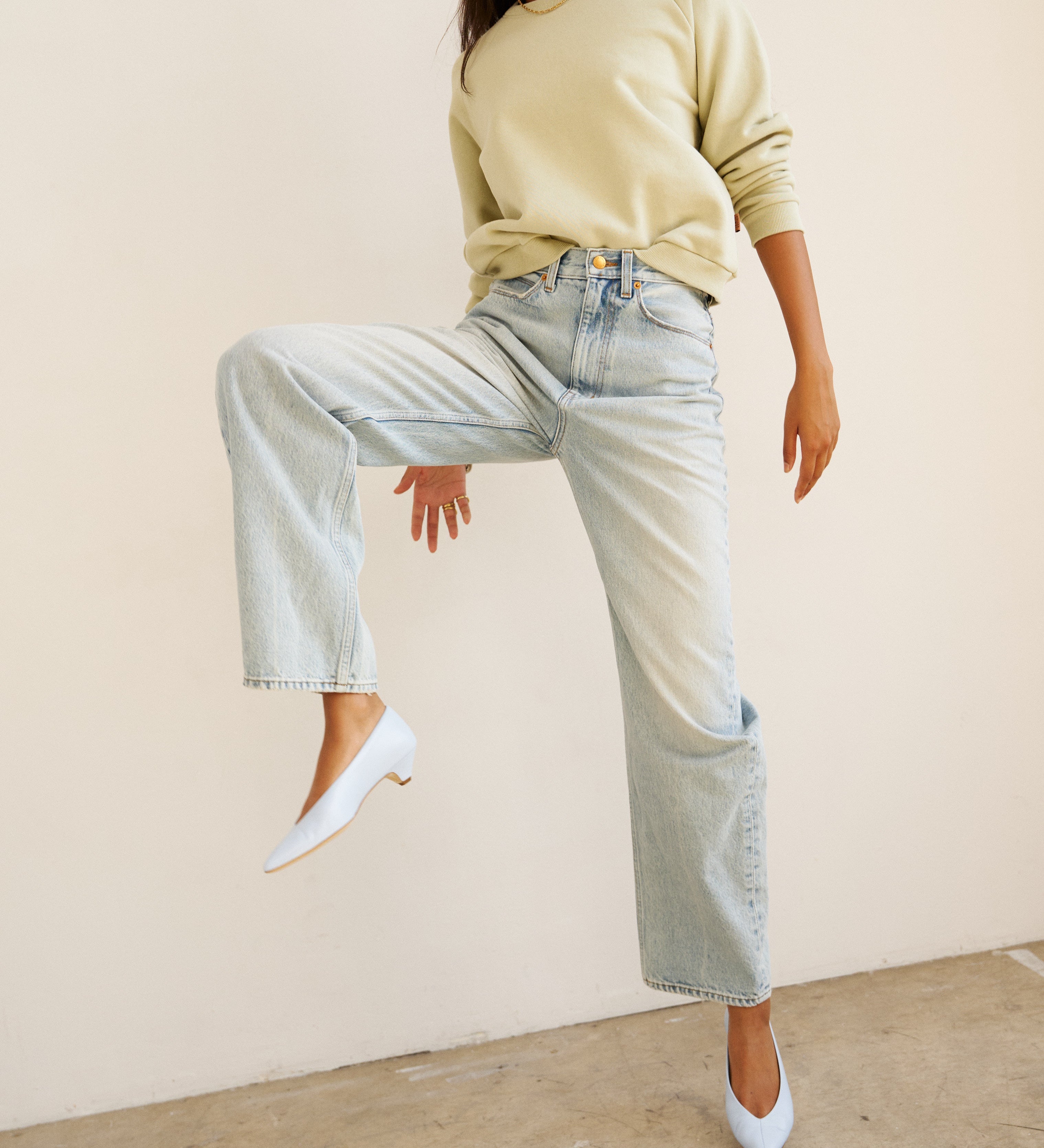 Jamie Haller - The Fan Jean in Light Stone