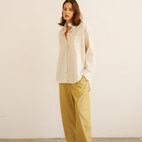 Jamie Haller - The Boxer Pant in Golden Stripe