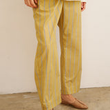 Jamie Haller - The Boxer Pant in Golden Stripe