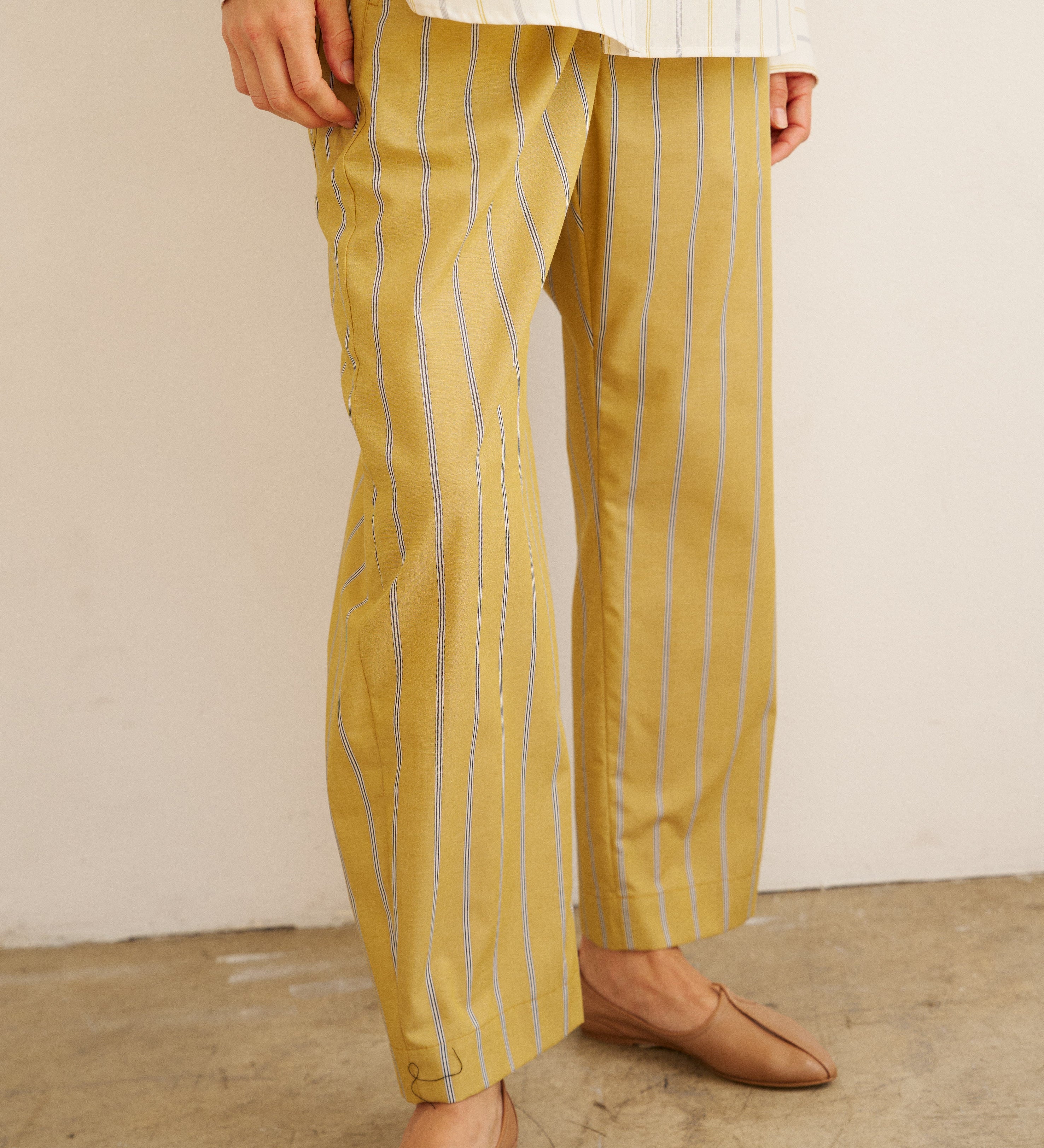 Jamie Haller - The Boxer Pant in Golden Stripe