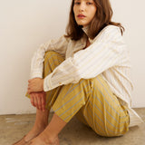 Jamie Haller - The Essential Shirt in Ivory Stripe