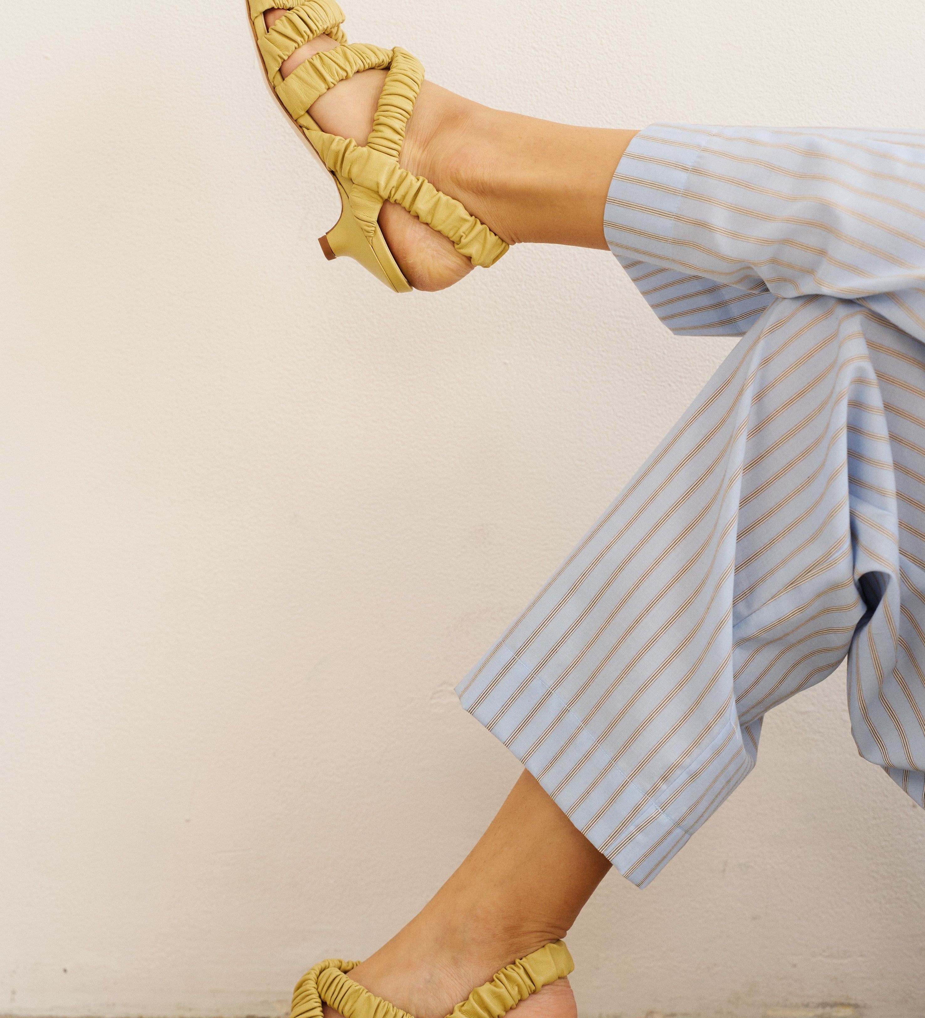Jamie Haller - The Scrunchie Heel in Butter
