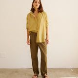 Jamie Haller - The Essential Shirt in Golden Stripe