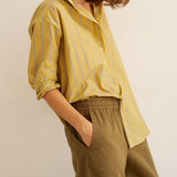 Jamie Haller - The Essential Shirt in Golden Stripe