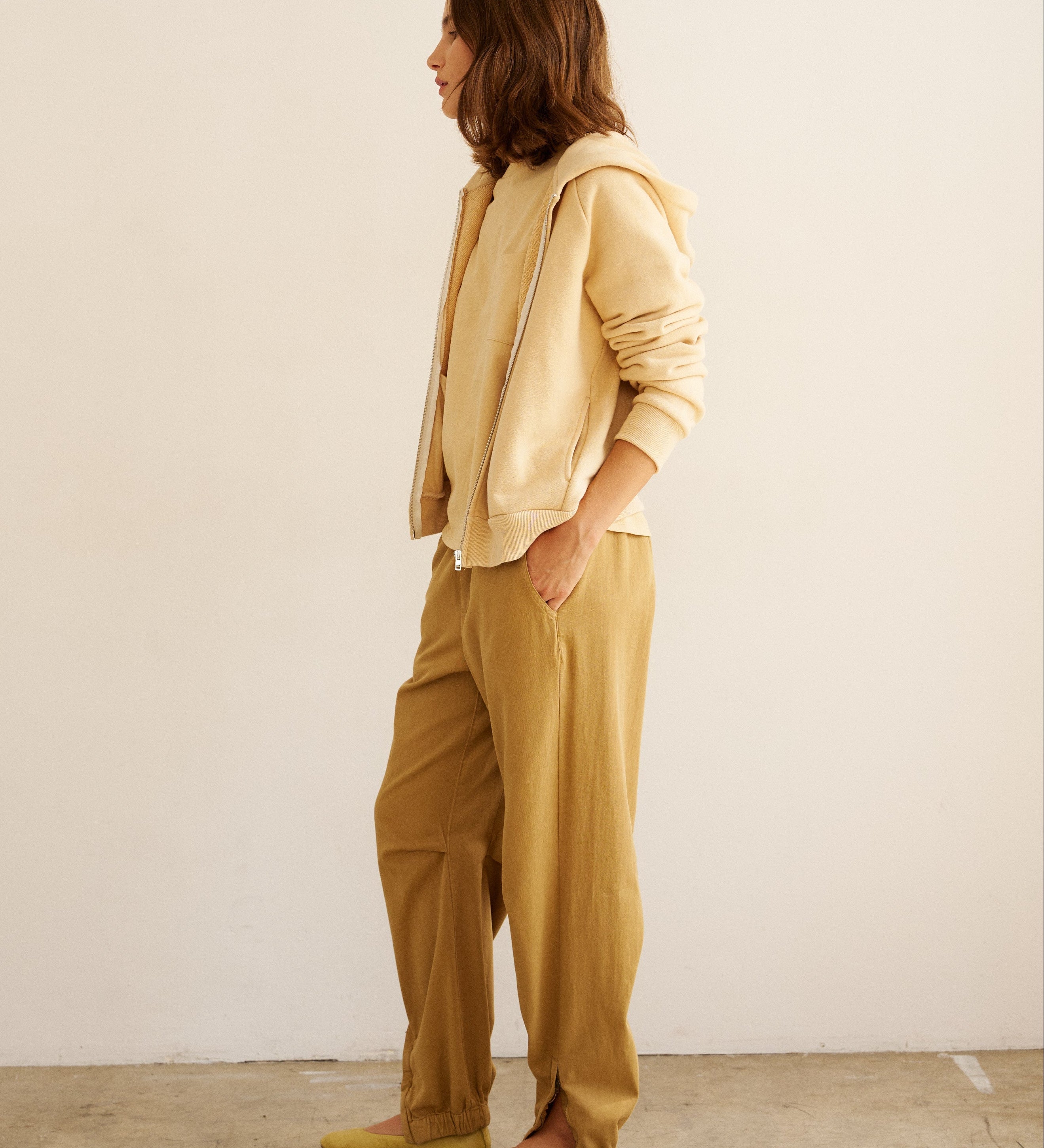 Jamie Haller - The Bird Hoodie in Butter
