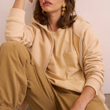 Jamie Haller - The Bird Hoodie in Butter