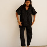 Jamie Haller - The Boxer Pant in Black