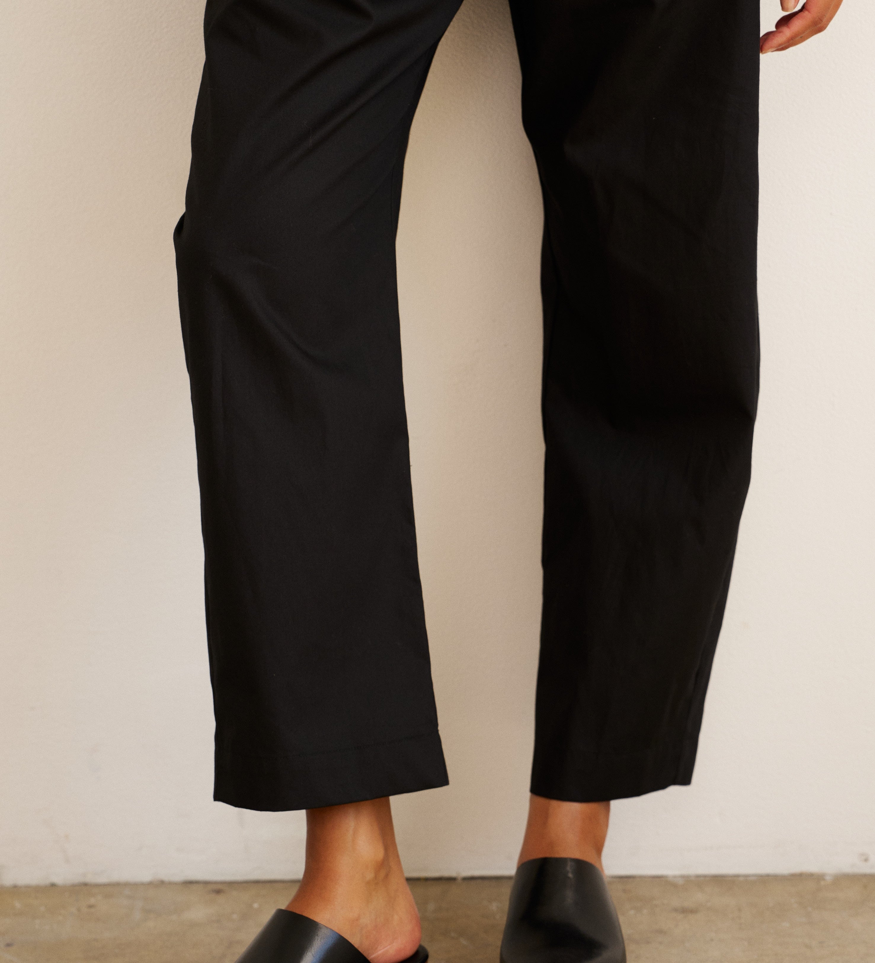 Jamie Haller - The Boxer Pant in Black