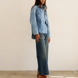 Jamie Haller - The Coming and Going Jean in Marine Indigo