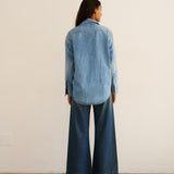 Jamie Haller - The Coming and Going Jean in Marine Indigo