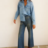 Jamie Haller - The Coming and Going Jean in Marine Indigo