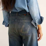 Jamie Haller - The Coming and Going Jean in Marine Indigo