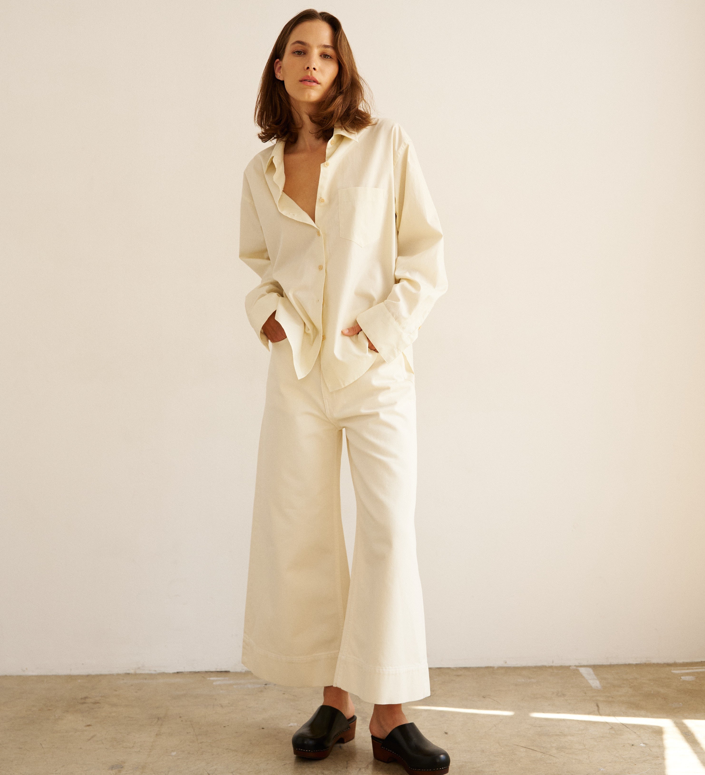 Jamie Haller - The Weekend Shirt in Ecru